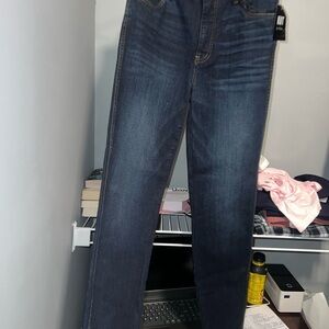 Kut from the Kloth Dark Blue Straight Leg Jeans